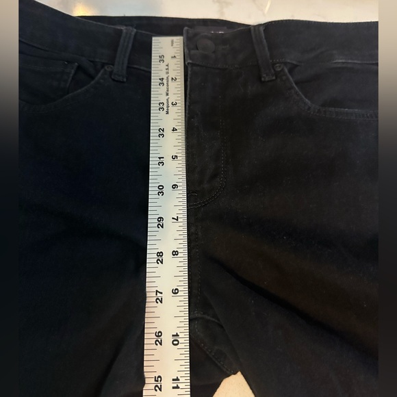 NYDJ Not Your Daughters Jeans Size 8P Black Marilyn Straight Jeans Stretchy - Picture 13 of 16